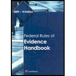 Federal Rules of Evidence Handbook (Paperback)