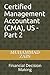 Certified Management Accountant (CMA), US - Part 2 by Muhammad Zain
