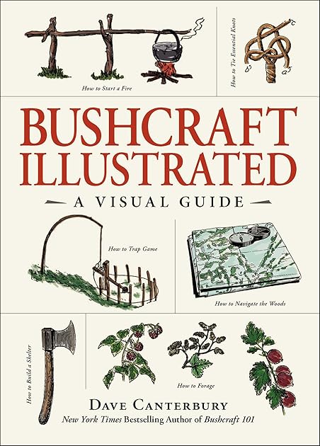 Bushcraft Illustrated: A Visual Guide (Bushcraft Survival Skills Series)