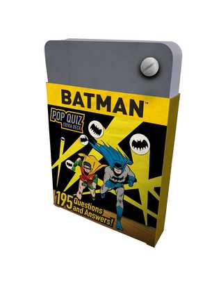 DC Comics: Batman Pop Quiz Trivia Deck
