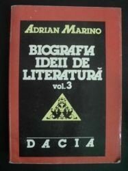 Biografia ideii de literatură, vol. III. Secolul 20, Partea I