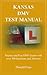 KANSAS DMV TEST MANUAL by Donald Frias