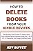 How To Delete Books From Yo...