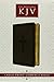 KJV Holy Bible, Large Print Compact, Dark Brown Faux Leather ... by Anonymous