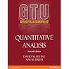 Quantitative Analysis : Customized as per the BE syllabus requirements of the MBA syllabus at Gujarat Technological University Quantitative Analysis : Customized as per the BE syllabus requirements of the MBA syllabus at Gujarat Technological University