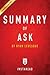 Summary of Ask: by Ryan Levesque | Includes Analysis