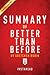 Summary of Better Than Before: by Gretchen Rubin | Includes Analysis