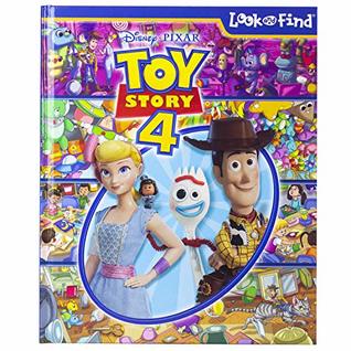 Disney Pixar Toy Story 4 Woody, Buzz Lightyear, Bo Peep, and More! - Look and Find Activity Book - PI Kids (Hardcover)