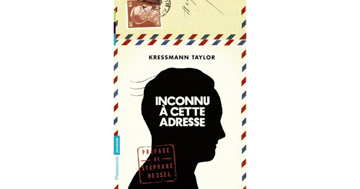 Résumé Inconnu à Cette Adresse Kressmann Taylor