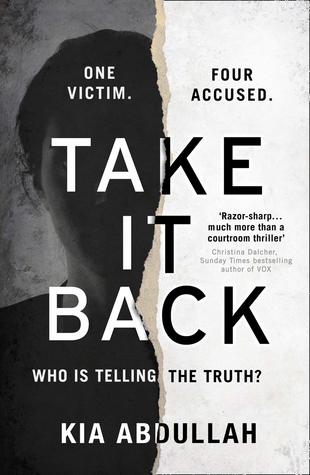 Take It Back (Zara Kaleel, #1)