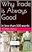 Why Trade is Always Good by Toni Hall