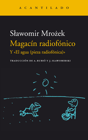 Portada de Magacín radiofónico, de Sławomir Mrożek