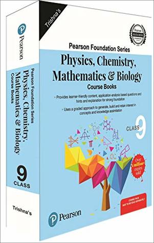 Pearson Foundation Series | IIT -JEE | NEET| Physics, Chemistry, Maths & Biology for Class 9 (Main Books) | PCMB Combo
