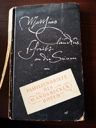 Matthias Claudius schreibt an die Seinen (Hardcover)