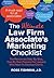 The Ultimate Law Firm Associate's Marketing Checklist by Ross Fishman