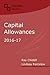 Capital Allowances 2016-17