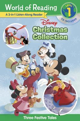 World of Reading: Disney Christmas Collection 3-in-1 Listen-Along Reader-Level 1: 3 Festive Tales with CD! (Paperback)