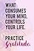 What Consumes Your Mind, Controls Your Life. Practice Gratitude.: Gratitude Planner Guide Inspiration For A Better Living