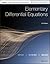 Elementary Differential Equations by William E Boyce