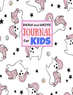 Draw and Write Journal for Kids: Cute Unicorn Matte Cover Design for ...