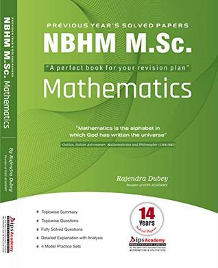 NBHM MSc PREVIOUS YEAR'S SOLVED PAPER (Paperback)