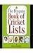 The Penguin Book of Cricket Lists by Gulu Ezekiel