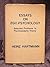 Essays on Ego Psychology: Selected Problems in Psychoanalytic Theory