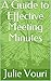 A Guide to Effective Meetin...