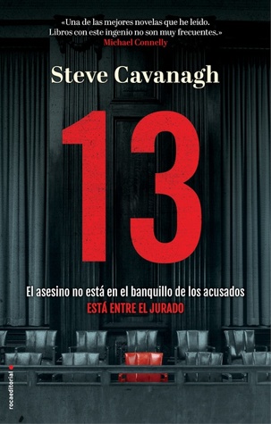 Portada de 13, de Steve Cavanagh