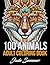 100 Animals: An Adult Color...