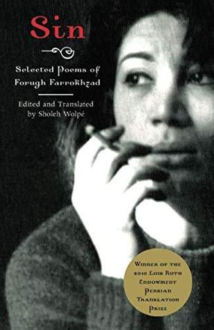 Portada de Sin: Selected Poems of Forugh Farrokhzad, de Forough Farrokhzad