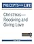Christmas: Receiving and Giving Love. Precepts for Life Study(r) Guide (Black and White Version)