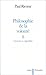 Philosophie de la volonté: Finitude et culpabilité (2)
