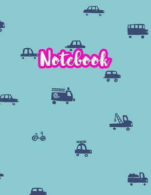 Notebook: Cute Blank Lined Journal Large 8.5 x 11 Matte Cover Design with Ruled White Paper Interior (Perfect for School Notes, Girls and Boys Diary, Kids Writing Composition, Planner, College Subject, Office Use) - Product Code A4 053
