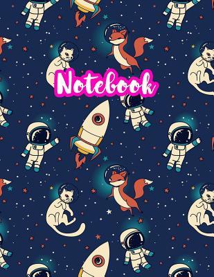 Notebook: Cute Blank Lined Journal Large 8.5 x 11 Matte Cover Design with Ruled White Paper Interior (Perfect for School Notes, Girls and Boys Diary, Kids Writing Composition, Planner, College Subject, Office Use) - Product Code F2 441