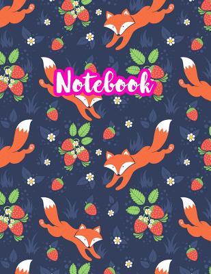 Notebook: Cute Blank Lined Journal Large 8.5 x 11 Matte Cover Design with Ruled White Paper Interior (Perfect for School Notes, Girls and Boys Diary, ... Subject, Office Use) - Product Code A4 108
