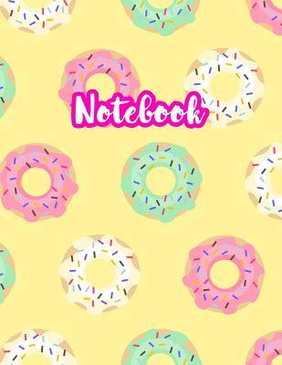 Notebook: Cute Blank Lined Journal Large 8.5 x 11 Matte Cover Design with Ruled White Paper Interior (Perfect for School Notes, Girls and Boys Diary, Kids Writing Composition, Planner, College Subject, Office Use) - Product Code G7 635