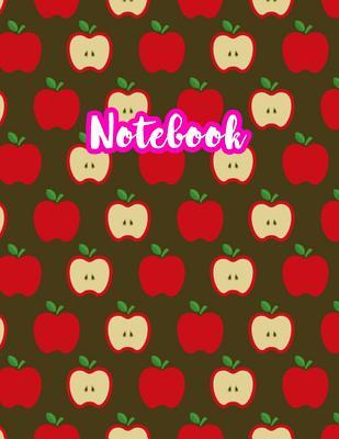 Notebook: Cute Blank Lined Journal Large 8.5 x 11 Matte Cover Design with Ruled White Paper Interior (Perfect for School Notes, Girls and Boys Diary, ... Subject, Office Use) - Product Code A4 099