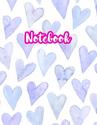 Notebook: Cute Blank Lined Journal Large 8.5 x 11 Matte Cover Design with Ruled White Paper Interior (Perfect for School Notes, Girls and Boys Diary, Kids Writing Composition, Planner, College Subject, Office Use) - Product Code A4 032