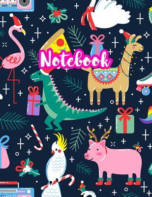 Notebook: Cute Blank Lined Journal Large 8.5 x 11 Matte Cover Design with Ruled White Paper Interior (Perfect for School Notes, Girls and Boys Diary, Kids Writing Composition, Planner, College Subject, Office Use) - Product Code D2 319