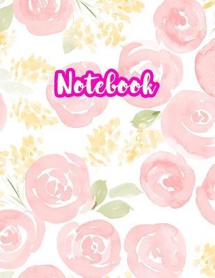 Notebook: Cute Blank Lined Journal Large 8.5 x 11 Matte Cover Design with Ruled White Paper Interior (Perfect for School Notes, Girls and Boys Diary, Kids Writing Composition, Planner, College Subject, Office Use) - Product Code D2 340