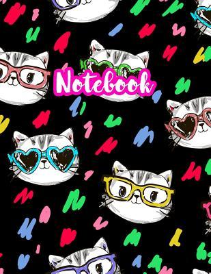 Notebook: Cute Blank Lined Journal Large 8.5 x 11 Matte Cover Design with Ruled White Paper Interior (Perfect for School Notes, Girls and Boys Diary, Kids Writing Composition, Planner, College Subject, Office Use) - Product Code D2 244