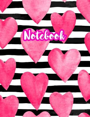 Notebook: Cute Blank Lined Journal Large 8.5 x 11 Matte Cover Design with Ruled White Paper Interior (Perfect for School Notes, Girls and Boys Diary, Kids Writing Composition, Planner, College Subject, Office Use) - Product Code D2 359