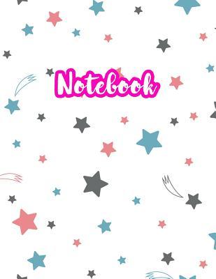 Notebook: Cute Blank Lined Journal Large 8.5 x 11 Matte Cover Design with Ruled White Paper Interior (Perfect for School Notes, Girls and Boys Diary, Kids Writing Composition, Planner, College Subject, Office Use) - Product Code N7 812