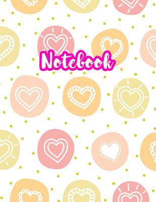 Notebook: Cute Blank Lined Journal Large 8.5 x 11 Matte Cover Design with Ruled White Paper Interior (Perfect for School Notes, Girls and Boys Diary, Kids Writing Composition, Planner, College Subject, Office Use) - Product Code A4 101