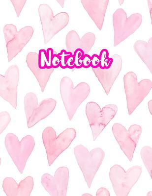 Notebook: Cute Blank Lined Journal Large 8.5 x 11 Matte Cover Design with Ruled White Paper Interior (Perfect for School Notes, Girls and Boys Diary, ... Subject, Office Use) - Product Code G7 664