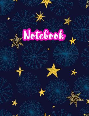 Notebook: Cute Blank Lined Journal Large 8.5 x 11 Matte Cover Design with Ruled White Paper Interior (Perfect for School Notes, Girls and Boys Diary, ... Subject, Office Use) - Product Code D2 324