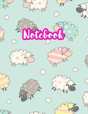 Notebook: Cute Blank Lined Journal Large 8.5 x 11 Matte Cover Design with Ruled White Paper Interior (Perfect for School Notes, Girls and Boys Diary, Kids Writing Composition, Planner, College Subject, Office Use) - Product Code N7 855