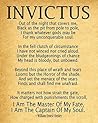 "Invictus" Classic Poem by English poet William Ernest Henley by William Ernest Henley "Invictus" Classic Poem by English poet William Ernest Henley by William Ernest Henley