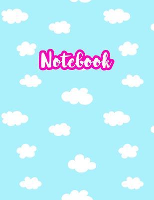 Notebook: Cute Blank Lined Journal Large 8.5 x 11 Matte Cover Design with Ruled White Paper Interior (Perfect for School Notes, Girls and Boys Diary, Kids Writing Composition, Planner, College Subject, Office Use) - Product Code A4 003